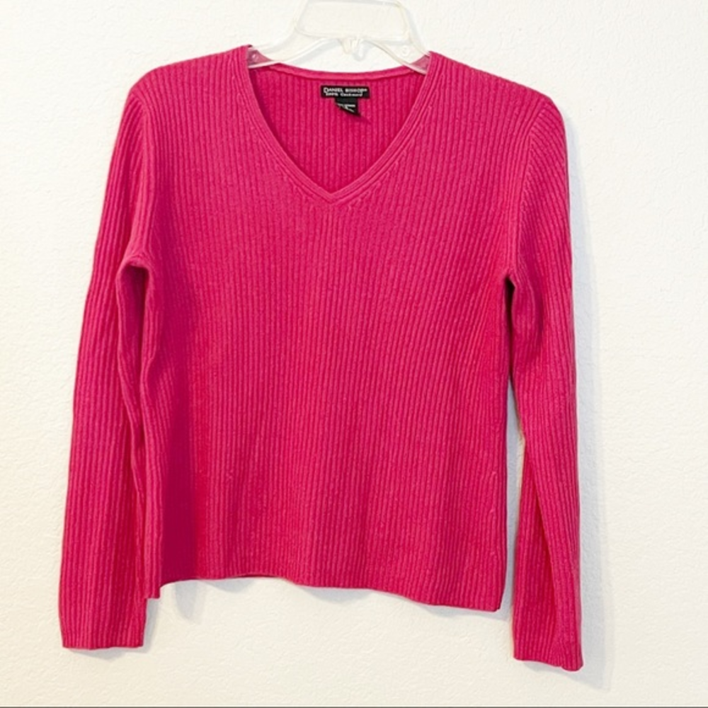 Daniel Bishop Cashmere V neck Sweater‎